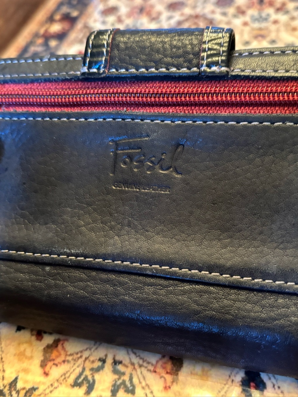 Fossil Leather Wallet - Beautiful ๐คฉ - Picture 4 of 9